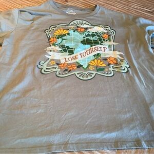 Lose Yourself Graphic Short Sleeve Tee - Green